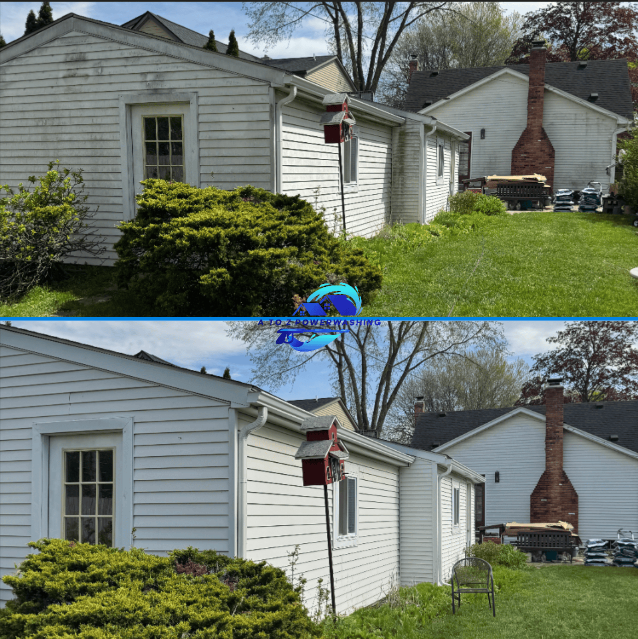 House exterior cleaning